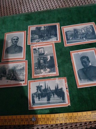 Cromos La Guerra en España sueltos