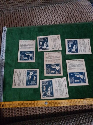 Cromos La Guerra en España sueltos