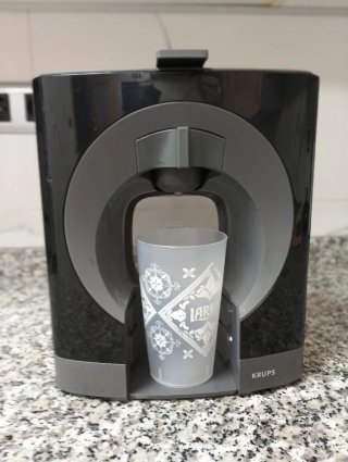 Cafetera Krups Oblo Negra