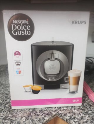 Cafetera Krups Oblo Negra