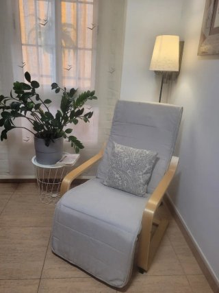 Sillón relax con reposapiés