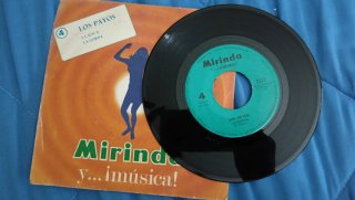 Minivinilo 7'' Los Payos - Mirinda y música