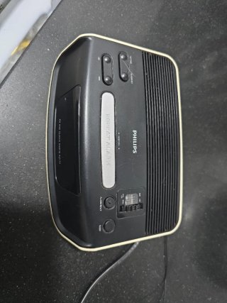 Radio Despertador Philips UKW-/MW