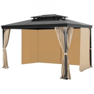 Gazebo Curtains Outdoor, 13' x 10' x 7' Gazebos, 4-Panel