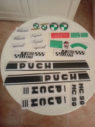 Pegatinas Puch Minicross MC50