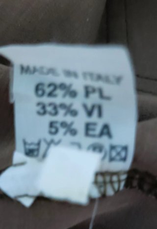 Minigonna vita bassa verde oliva taglia M