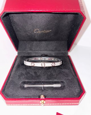 Cartier Love Bracelet Pavé