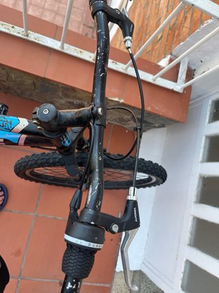 Bicicleta Berg 24 Negra y Azul