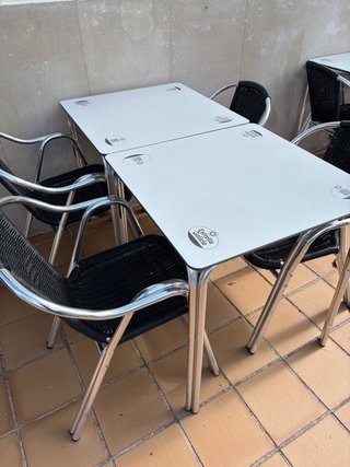 Conjunto Mesa y 2 Sillas Terraza