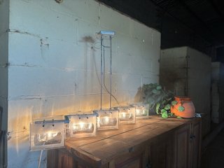 Lámpara colgante moderna 5 luces