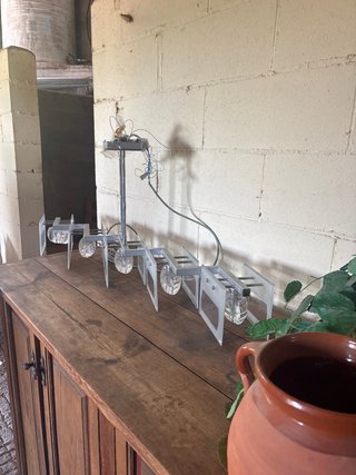Lámpara colgante moderna 5 luces