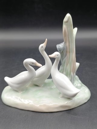 Figura Patos porcelana Nao de Lladro