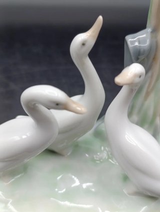 Figura Patos porcelana Nao de Lladro