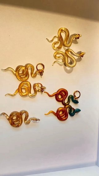 Conjunto joyas Resina Flores, conchas, ...