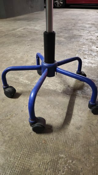 Silla Escritorio Juvenil Azul con Ruedas