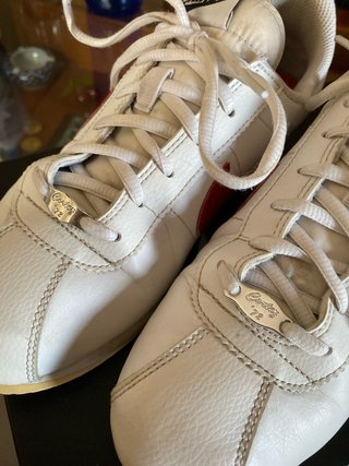 Nike Cortez Clásicas Blancas y Rojas