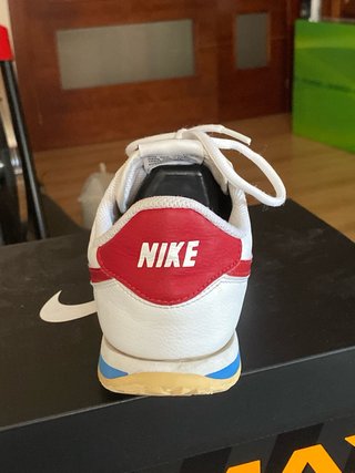 Nike Cortez Clásicas Blancas y Rojas