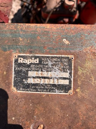 Segadora Rapid Rex