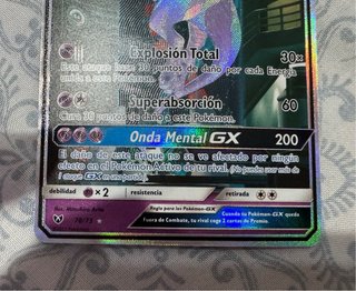 MEWTWO GX SHINING LEGENDS 78/73