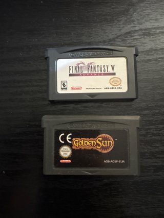 2 Cartuchos Game Boy Advance: Final Fantasy V REP*
