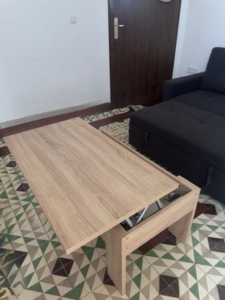 Sofá cama y mesa centro