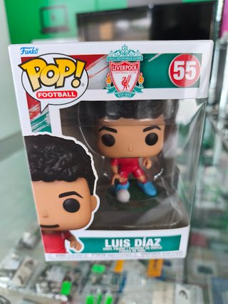 Funko Pop! Football Luis Diaz 55 Liverpool