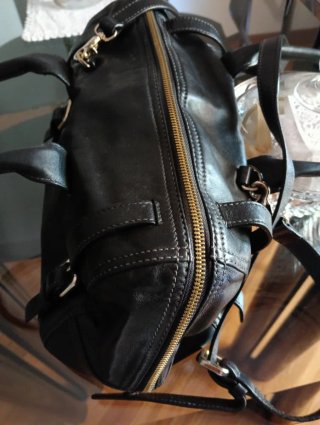 Borsa Coccinelle Nera Pelle
