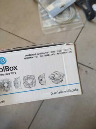 Ventilador CPU CoolBox