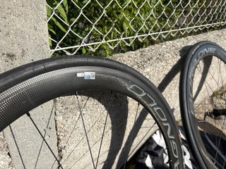 Ruedas Campagnolo Bora One 50mm tubular, zapata