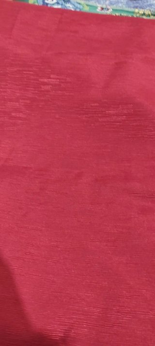 Retal otomán rojo Corpiño fallera