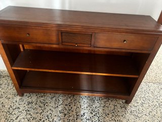 Cómoda de entrada de madera