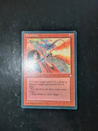 Pyroblast MTG Magic Ice Age 1995 inglés