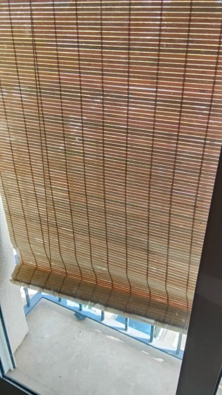 Persiana alicantina enrollable bambú 150x250 cm