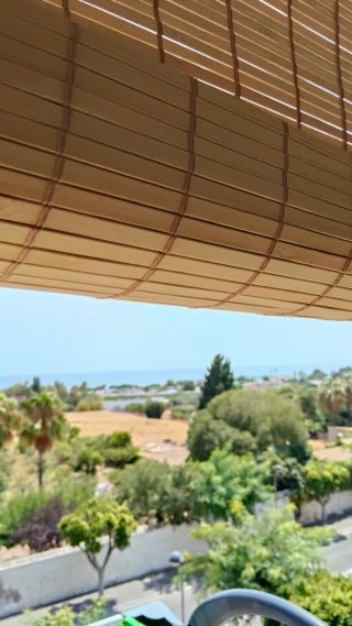 Persiana alicantina enrollable bambú 150x250 cm
