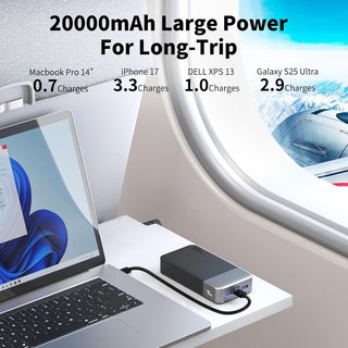 NOBIS Powerbank 20.000 mAh 90W