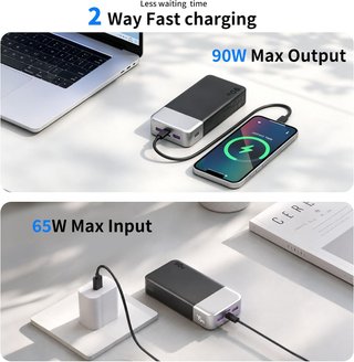 NOBIS Powerbank 20.000 mAh 90W
