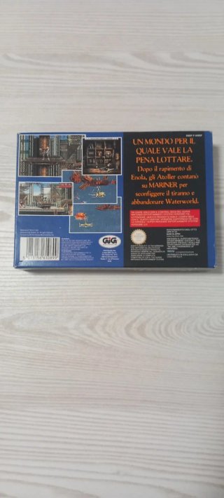 Waterworld Super Nintendo PAL Version
