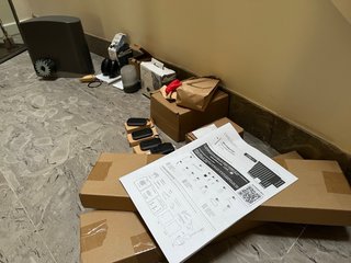Kit automazione cancello scorrevole