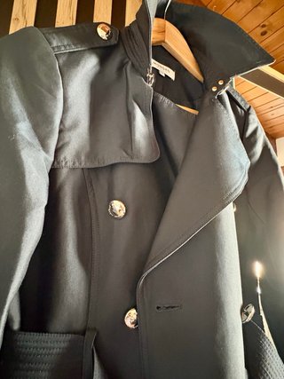 Gabardina Morgan Negra