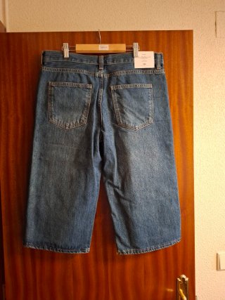 Bermuda Zara vaquera azul
