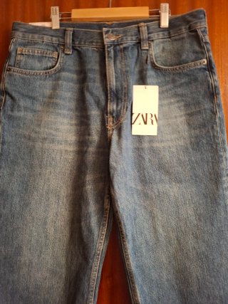 Bermuda Zara vaquera azul