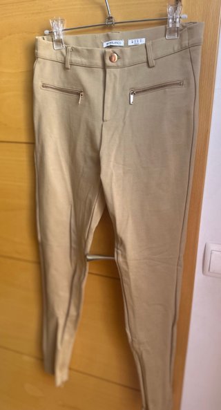 Pantalón Suiteblanco Beige Talla M
