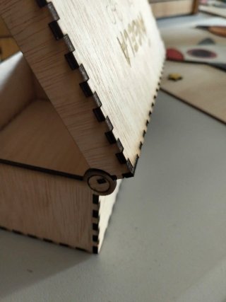 Caja de madera personalizada