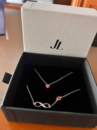 Collar + Pulsera Jose Luis Joyerías Plata