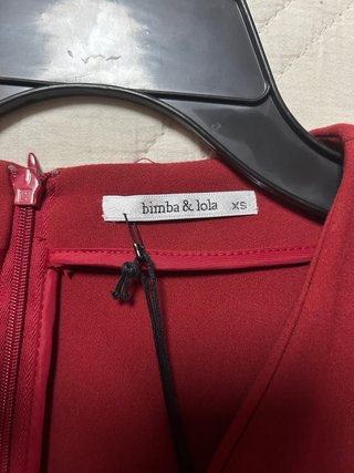 Vestido rojo mujer talla M