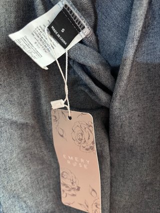 Vestido largo vaquero ancho Talla S