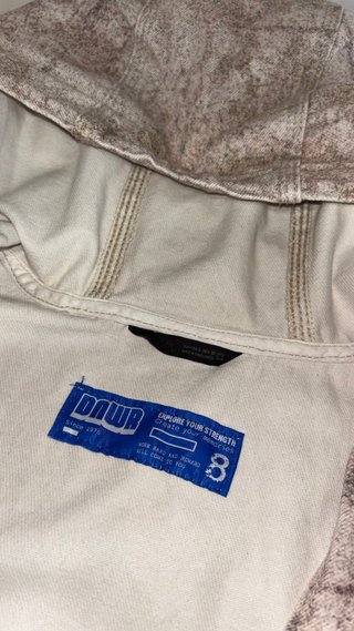 Chaqueta Zara efecto vintage