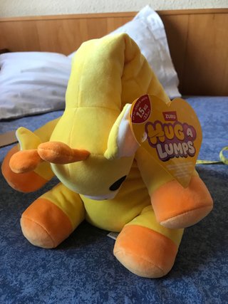 Muñeco Hug-a-Lump Jirafa Amarillo