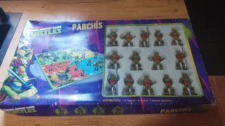 Juego Bancarrota MB Vintage y tortugas ninja