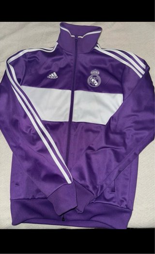 Chaqueta Real Madrid Adidas Morada Talla XS